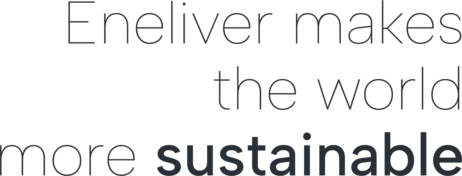 Eneliver makes the world more sustainable